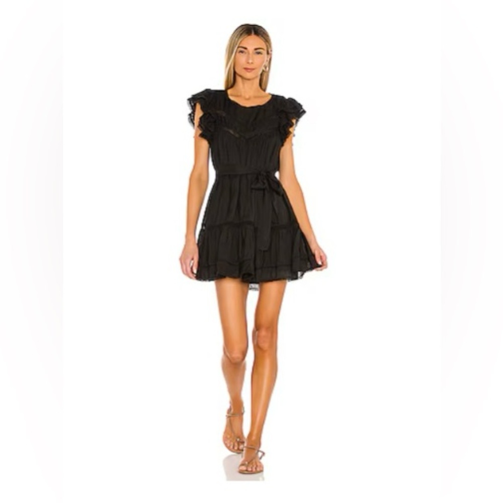 NWOT Revolve Tularosa “Amber Mini Dress in Black” size S